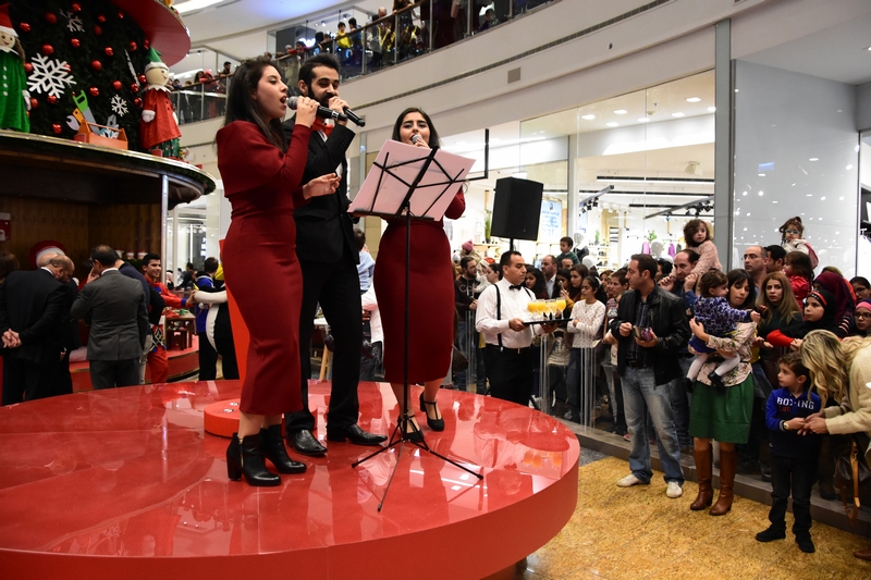City Centre beirut lighting of the Christmas tree